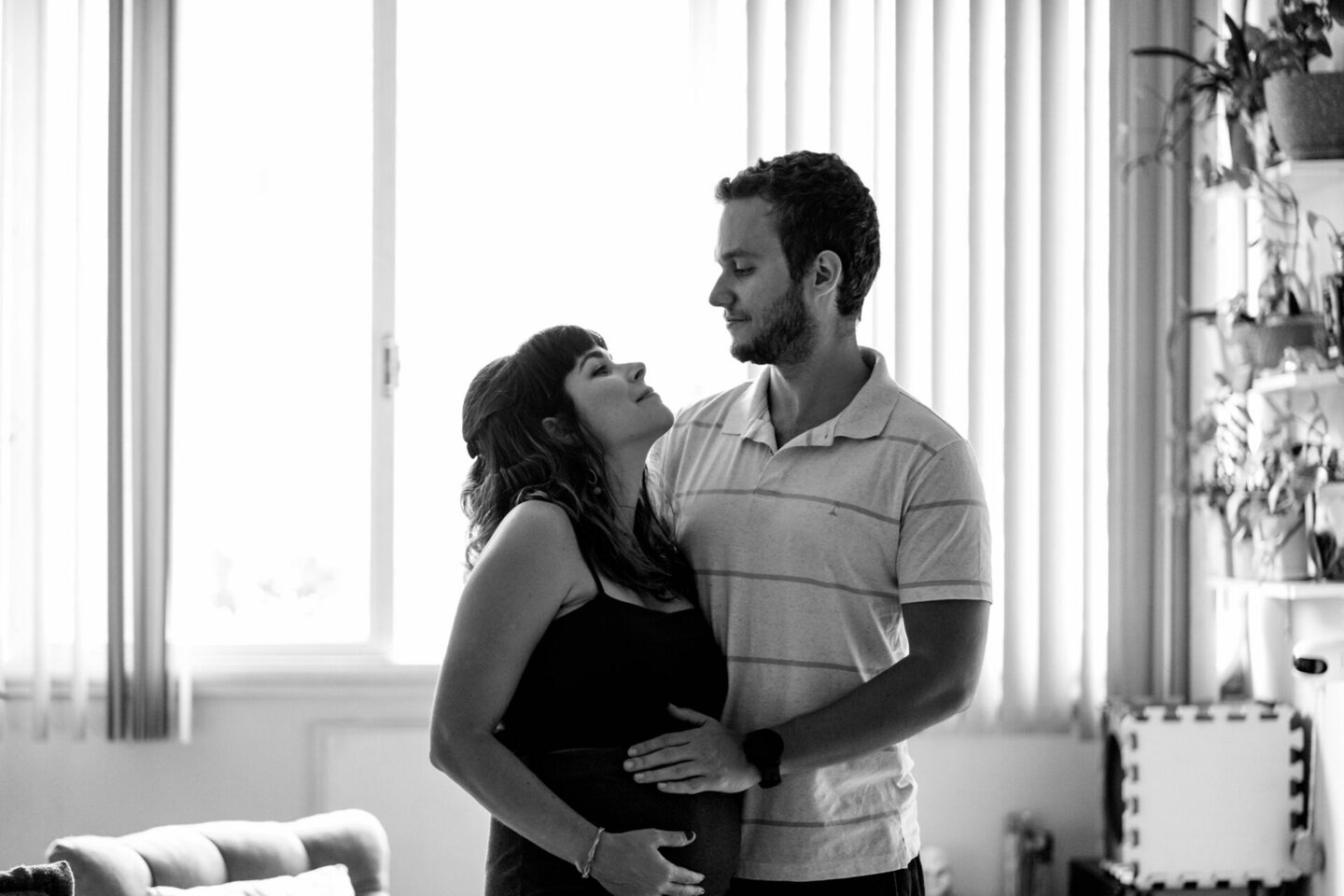 Ensaio intimista para gestantes